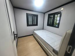 Portable cabin interior bedroom in Saudi Arabia