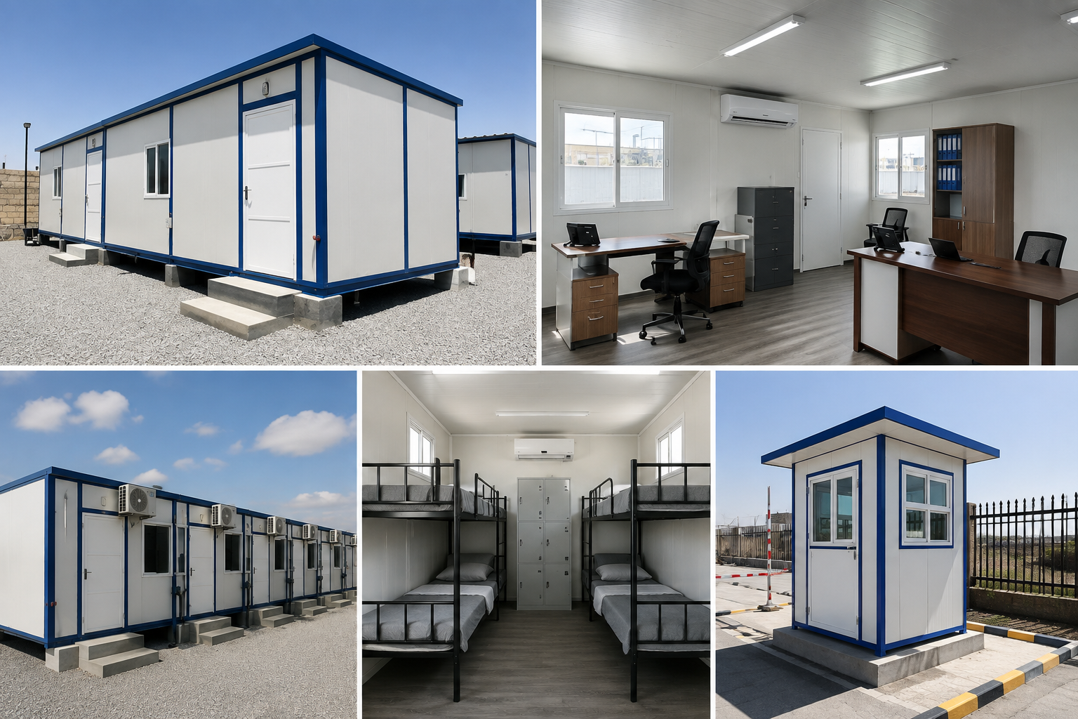 Portable office cabin in Saudi Arabia